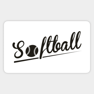 Softball Magnet